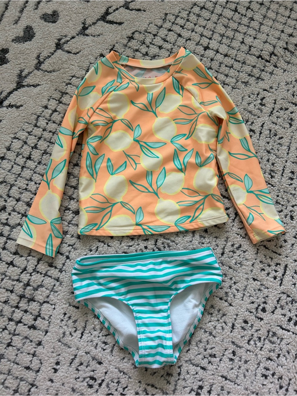 Cat & Jack 3T 2 piece swim suit